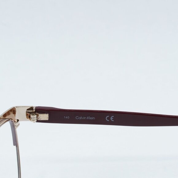 🕶️ New Calvin Klein CK21125 605 Eyeglasses - Burgundy 52mm - Picture 7 of 11